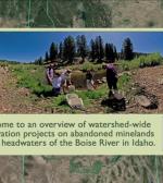 Abandoned Minelands Restoration in Headwaters of Boise River in Idaho HD